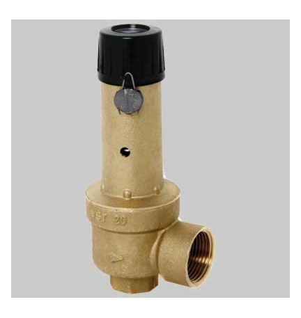 VALVOLA DI SICUREZZA QUALIFICATA E TARATA INAIL (EX ISPESL) - 3/4x1" 3 Bar