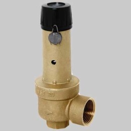VALVOLA DI SICUREZZA QUALIFICATA E TARATA INAIL (EX ISPESL) - 3/4x1" 6 Bar