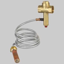 VALVOLA DI SCARICO TERMICO - 3/4 Capillare da 1,2 M.