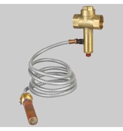 VALVOLA DI SCARICO TERMICO - 3/4 Capillare da 1,2 M.