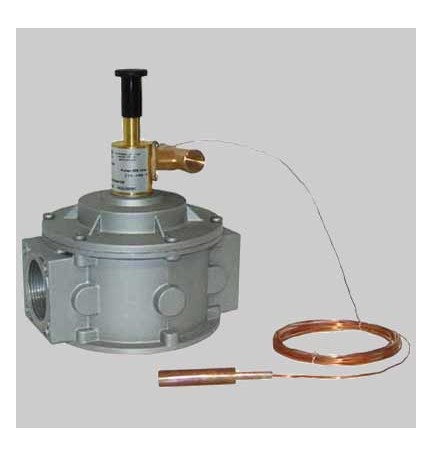 VALVOLA INTERCETTAZIONE COMBUSTIBILE INAIL - Dn65 Filettata 2"