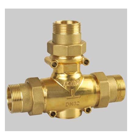 VALVOLA ANTICONDENSA CON BOCCHETTONI - 1" Taratura 55°