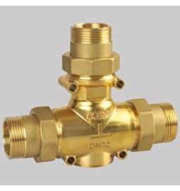 VALVOLA ANTICONDENSA CON BOCCHETTONI - 1" Taratura 60°