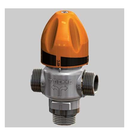 MISCELATORE TERMOSTATICO M PER SOLARE - 1"