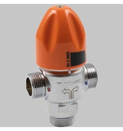 VALVOLA DEVIATRICE TERMOSTATICA M PER SOLARE - 3/4