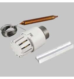 TESTA TERMOSTATICA CON SONDA A DISTANZA PER VALVOLA DEVIATRICE/MISCELATRICE -...
