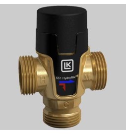 VALVOLA DEVIOATRICE TERMOSTATICA MODELLO LK551 - 1"