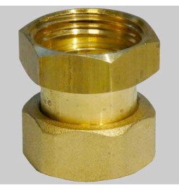 RACCORDO DI GIUNZIONE CON DADI GIREVOLI FF - FF 3/4