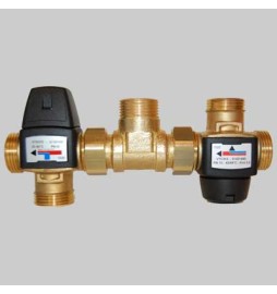 KIT SOLARE TERMICO - Filetti 1" Maschio