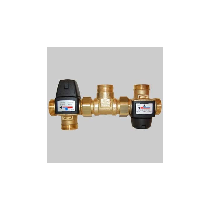 KIT SOLARE TERMICO - Filetti 1" Maschio