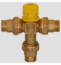 MISCELATORE TERMOSTATICO PER IMPIANTI SOLARI - 1/2