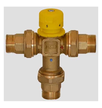 MISCELATORE TERMOSTATICO PER IMPIANTI SOLARI - 3/4