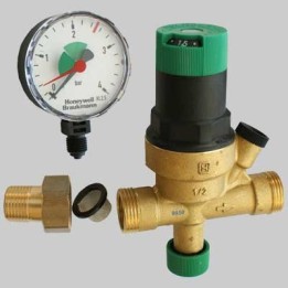 GRUPPO DI RIEMPIMENTO HONEYWELL - MF 1/2 con manometro