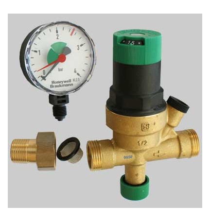 GRUPPO DI RIEMPIMENTO HONEYWELL - MF 1/2 con manometro