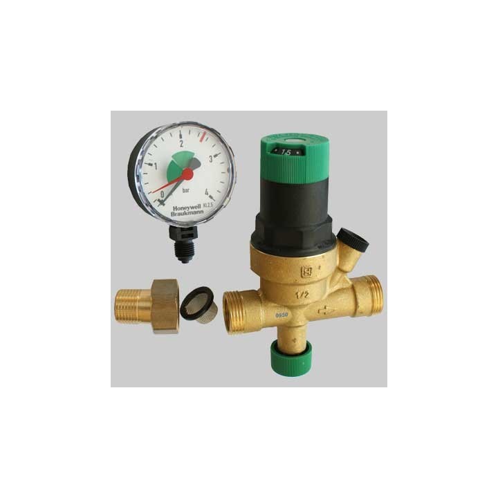 GRUPPO DI RIEMPIMENTO HONEYWELL - MF 1/2 con manometro