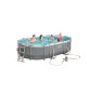 PISCINA POWER STEEL C/TELAIO E POMPA 488X305X107 56448