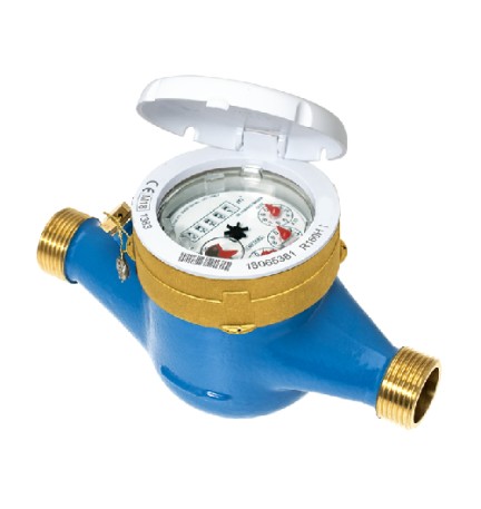 CONTATORE PER ACQUA MODELLO BAGNATO GETTO MULTIPLO 2"