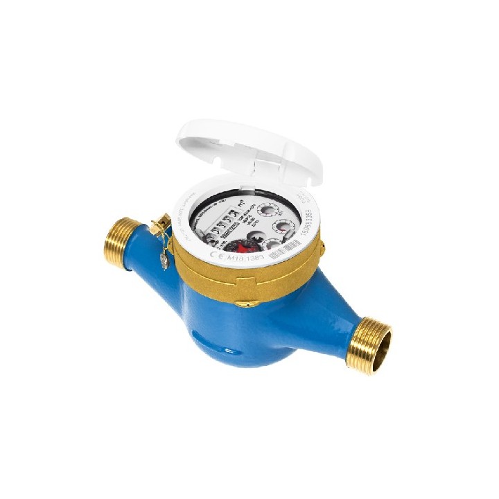 CONTATORE PER ACQUA MODELLO ASCIUTTO GETTO MULTIPLO 1" 1/2