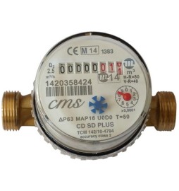 CONTATORE PER ACQUA FREDDA SUPER DRY ASCIUTTO CMS 3/4"