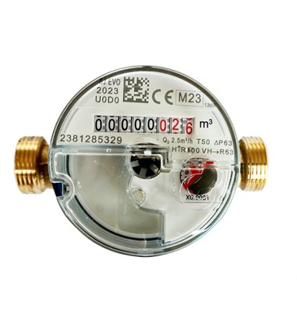 CONTATORE PER ACQUA G.U.SJ EVO 1/2"