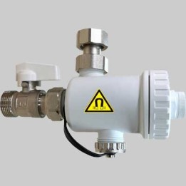 DEFANGATORE MAGNETICO SOTTOCALDAIA WHITE - 3/4