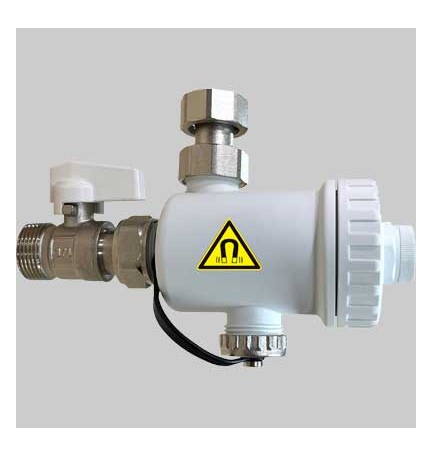 DEFANGATORE MAGNETICO SOTTOCALDAIA WHITE - 3/4