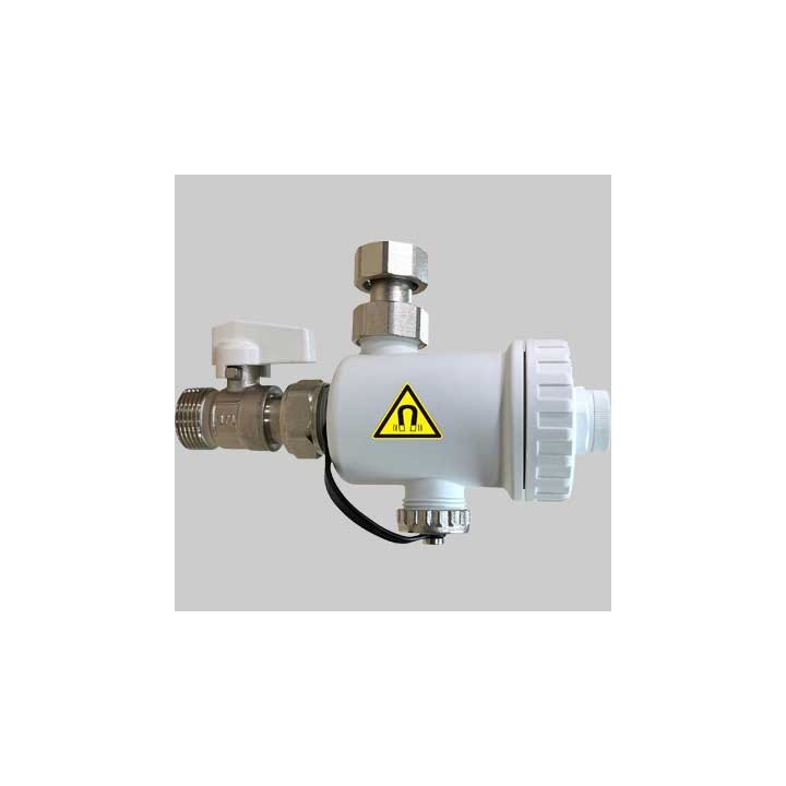 DEFANGATORE MAGNETICO SOTTOCALDAIA WHITE - 3/4