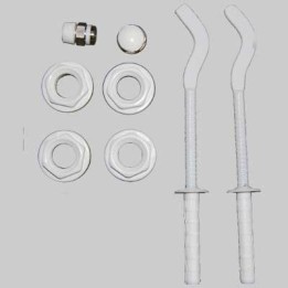 Kit per radiatori completo di mensole - 1" x 1/2
