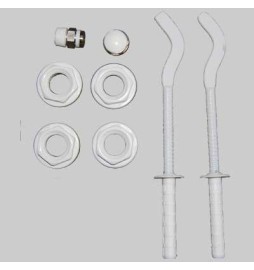 KIT PER RADIATORI COMPLETO DI MENSOLE - 1" x 3/8