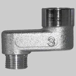 RACCORDO MF ECCENTRICO PER RADIATORE - 1/2 x 10 mm