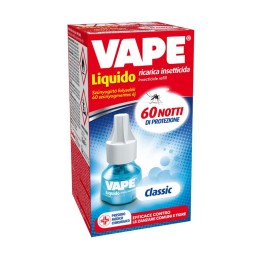 ANTIZANZARE VAPE MAGIC RICAR LIQUIDA 60 NOTTI
