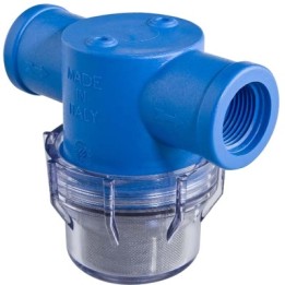 MICROFLITRO CON CARTUCCIA RETE ACCIAIO INOX 3/8"