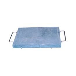 PIETRA OLLARE C/TELAIO CROMATO 25X35X2,5 CM
