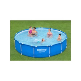 PISCINA STEEL PRO C/TELAIO E POMPA D 396X84 5612E