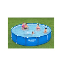 PISCINA STEEL PRO C/TELAIO E POMPA D 396X84 5612E