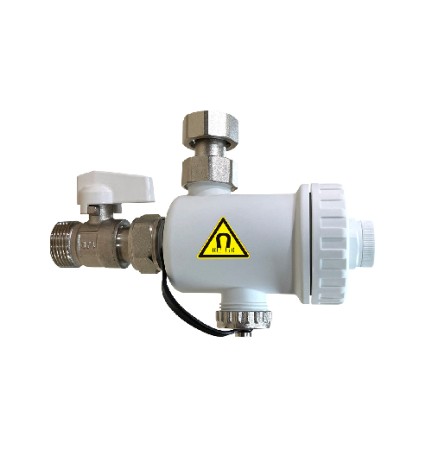 DEFANGATORE MAGNETICO SOTTO CALDAIA BIANCO 3/4"