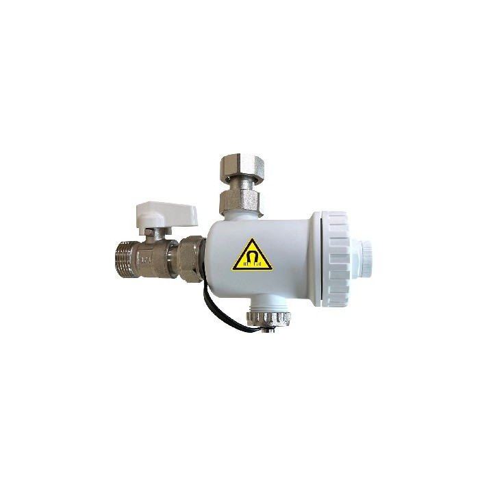 DEFANGATORE MAGNETICO SOTTO CALDAIA BIANCO 3/4"