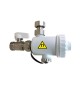 DEFANGATORE MAGNETICO SOTTO CALDAIA BIANCO 3/4"
