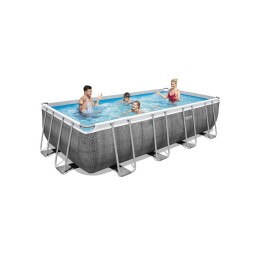 PISCINA POWER STEEL C/TELAIO E ACCES 488X244X122 56996