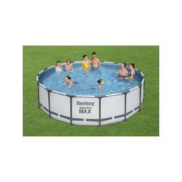 PISCINA STEEL PRO MAX C/TELAIO E ACCES D 488X122 5612Z