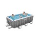 PISCINA POWER STEEL C/TELAIO E ACCES 412X201X122 56722