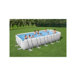 PISCINA POWER STEEL C/TELAIO E ACCES 640X274X132 5612B