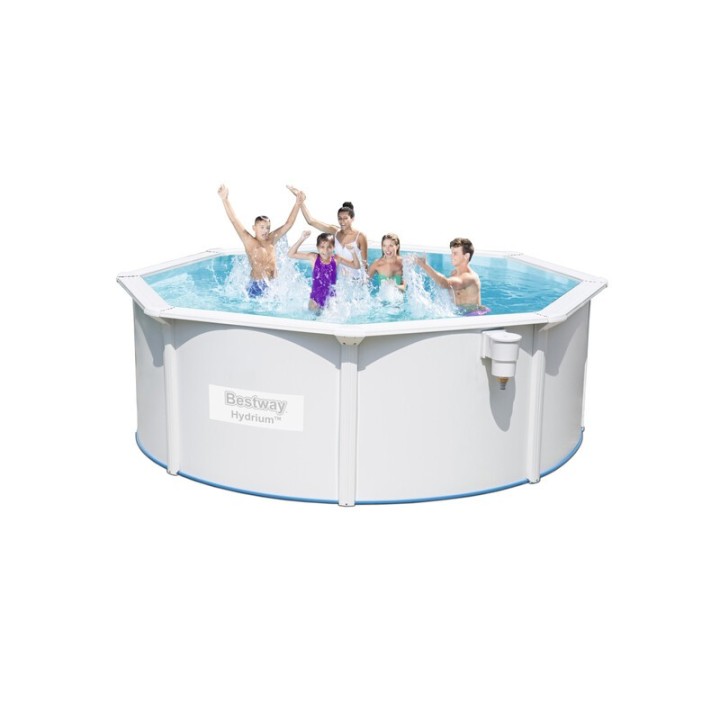 PISCINA METALLO D 366X122 C/POMPA HYDRIUM 56574