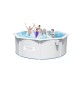 PISCINA METALLO D 366X122 C/POMPA HYDRIUM 56574
