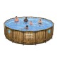 PISCINA POWER STEEL C/TELAIO E ACCES D 488X122 56725