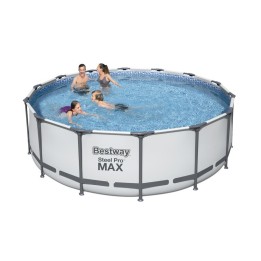 PISCINA STEEL PRO MAX C/TELAIO E ACCES D 427X122 5612X
