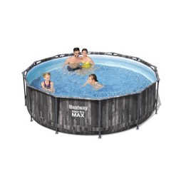 PISCINA STEEL PRO MAX C/TELAIO E ACCES D 366X100 5614X