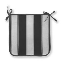 CUSCINO PANAREA 39X39X2CM RIGATO ANTRACITE