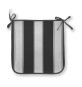 CUSCINO PANAREA 39X39X2CM RIGATO ANTRACITE