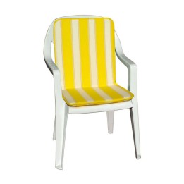 CUSCINO SCHIENALE BASSO DOUBLE RIGATO ANTRACITE